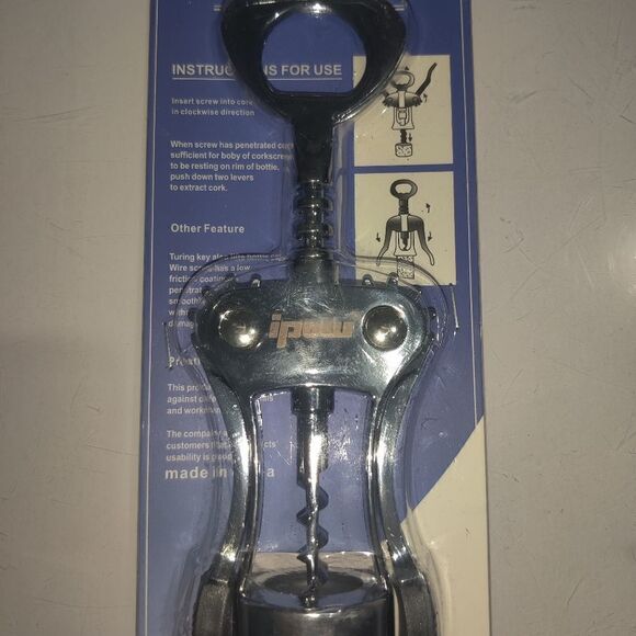 Wing Corkscrew Multifunctional Wine Cork and Beer - Picture 4 of 4